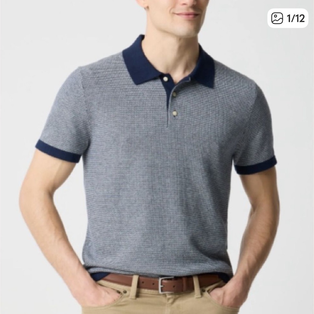 🆕 J. Crew Men's Polo Shirt - Medium